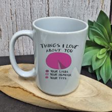 Cheeky Valentines Day Coffee Mug 430ml (F)