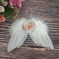 Baby Memorial Photo Ornament