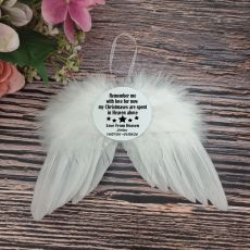 Memorial  Angel Christmas Ornament - Heaven Above