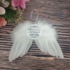 Memorial  Angel Christmas Ornament - Our Home
