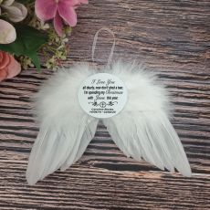 Memorial  Angel Christmas Ornament - With Jesus