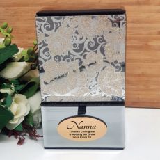 Nan Mirrored Trinket Box- Golden Glitz