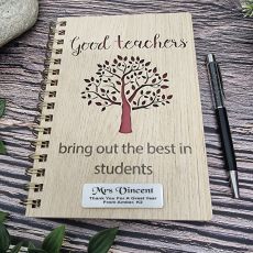 Good Teachers Personalised Journal & Pen