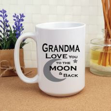 Grandma Personalised Coffee Mug 15oz  - Moon & Back