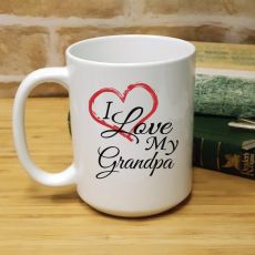 I Love My Grandpa 15oz Personalised Coffee Mug
