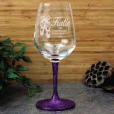 Dance Coach Engraved Personalised Wine Glass