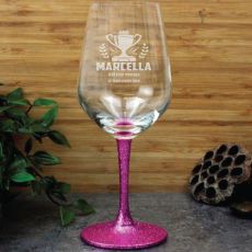 Coach Engraved Personalised Wine Glass 430ml
