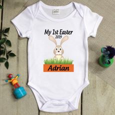 Personalised 1st Easter Bodysuit - Bunny