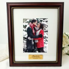 Anniversary Classic Wooden 5x7 Photo Frame with Personal Message
