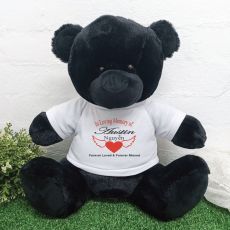In Loving Memory Teddy Bear 40cm Black