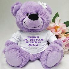You're A .... Valentines Bear - Lavender