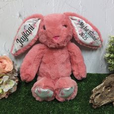 Personalised 1st Easter Bunny Breeze Pink