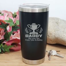 Dad Insulated Travel Mug 600ml Black