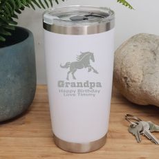 Grandpa Insulated Travel Mug 600ml White
