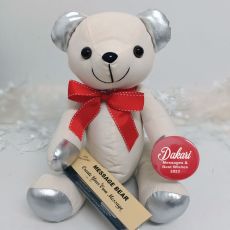 Personalised Signature Bear - Red Bow