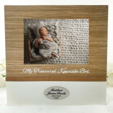 Personalised Baby Memory Keepsake Box