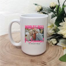 Worlds Best Nan Photo Coffee Mug with Message