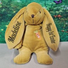 Callie Easter Bunny Rabbit Plush Toy Mustard