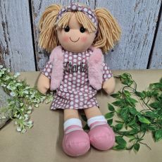 Trixie Personalised Girl Rag Doll 35cm