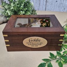 Pet Cremation Ashes Photo Box