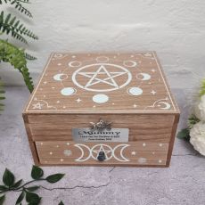 Mum Wooden Jewellery Box Wiccan