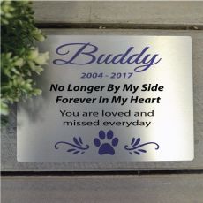 Personalised Dog Memorial Plaque 