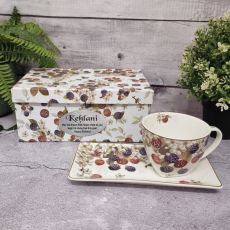 Breakfast Set Cup & Sauce in Birthday Box Berry