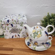 Kingfisher Tea For One in Nan Gift Box