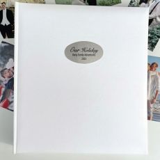 Personalised Family Photo Album 500 White