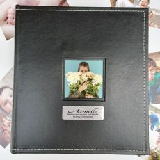 Holy Communion Personalised Black Album 5x7 Photo