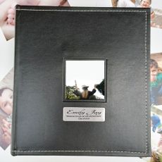 Graduation Personalised Black Album 5x7 Photo