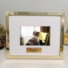 Grandma Personalised Photo Frame 5x7 Gold