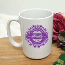 Personalised 21 Years Of Awesome Coffee Mug 15oz