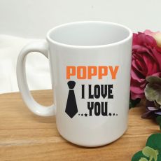 Pop I Love You Personalised Coffee Mug 15oz