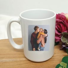Personalised Photo Coffee Mug with Message