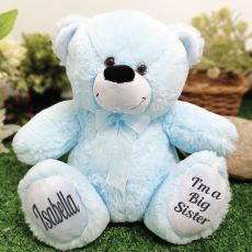 Big Sister Teddy Bear 30cm Light Blue