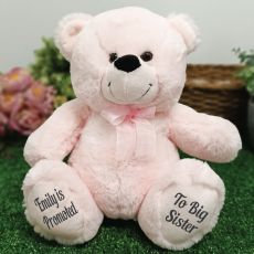 Big Sister Teddy Bear 30cm Light Pink