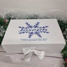 Personalised Christmas Box Snowflake