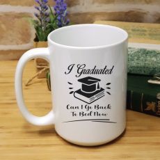 Personalised Graduation Coffee Mug - Back To Bed