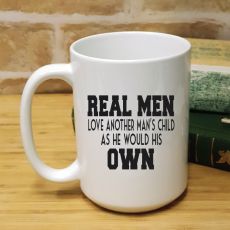 StepDad Personalised Coffee Mug 15oz - Real Men