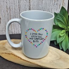 Valentines Day Coffee Mug 430ml - Squishy Bits